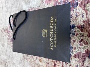 Scotch & Soda Back  Empty Shopping/ Tote Bag In Great Shape!